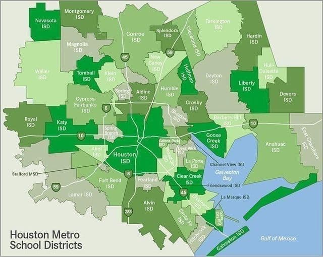 Plan districts Houston